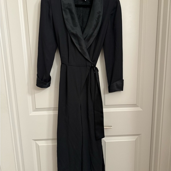 GIGi by Gillian Small Tuxedo Style One Piece Pantsuit - Picture 2 of 6